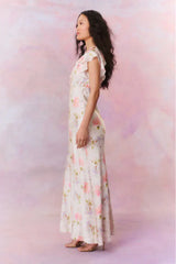 Kingley Heirloom V-Neck Maxi Dress